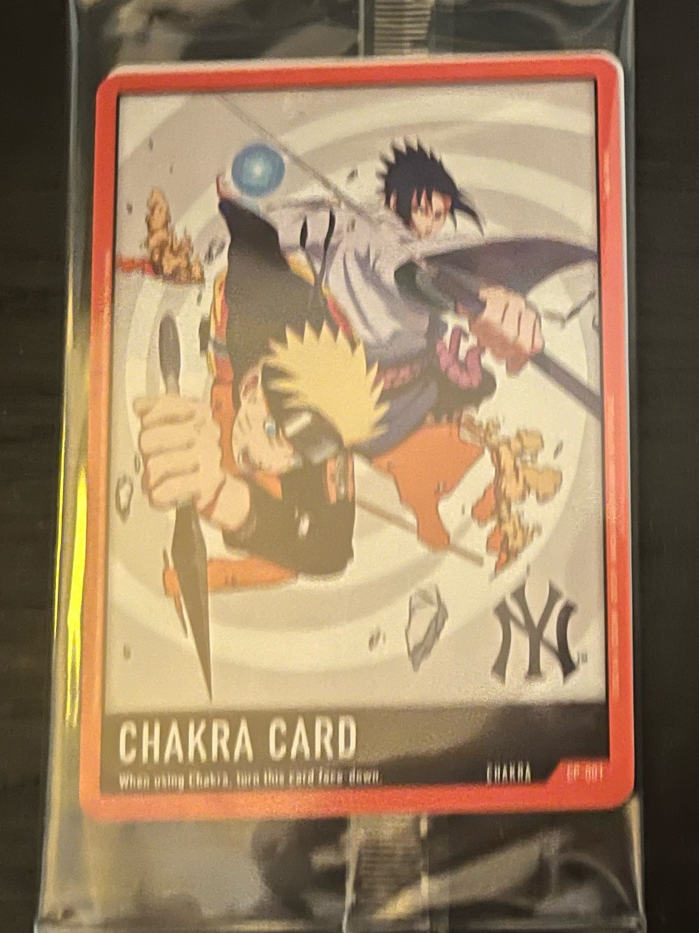 A NARUTO CARD GAME
"CHAKRA Card" YANKEES Colab - Game Night
